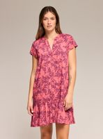 Vestido Vuelos y Manga Corta