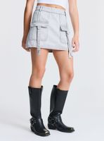 Falda Bolsillos Delanteros con Straps