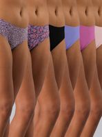 Pack 6 Pantaleta Bonded Microfibra 2556