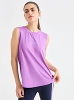 Polera Sin Manga Corte Curvo