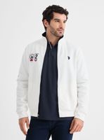 Polerón Full Zipper Fleece Interior y Logo Frontal