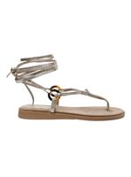 Sandalia de Dedo Tira Ajustable Mujer