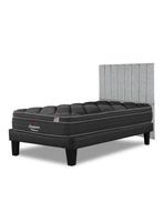 Cama Europea Platinum 1.5 Plazas + Respaldo TIB PL