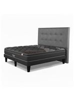 Cama Europea Platinum 2 Plazas + Respaldo TIGN GR