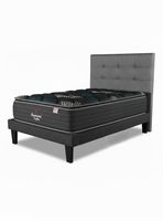 Cama Europea Dolphin 1.5 Plazas + Respaldo