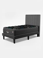 Cama Europea Dolphin 1.5 Plazas + Respaldo TIB PL