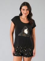 Pijama Top Manga Corta con Short