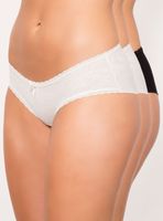 Pack 3 Hikini Algodón Color Básico