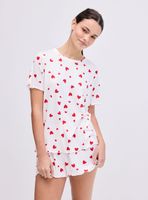 Pijama Estampado Peach Handfeel