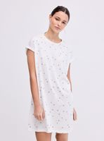 Camisa de Dormir Estampada Jersey