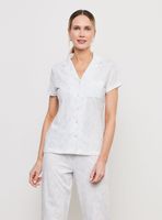 Pijama Camisero Estampado Flores