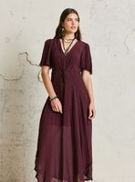 Vestido Nudo Torcido Central Vuelos