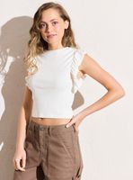 Polera Vuelos en las Mangas