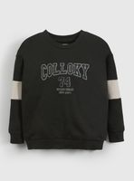 Polerón Estampado Sport con Manga Block Color Niño