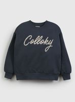 Polerón Bordado Logo Rayas Niña