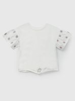 Polera Bordado Soles en Mangas