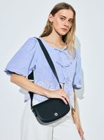 Cartera Crossbody con Strap de Algodón