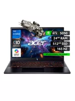 Notebook Gamer ANV15-52-73S9-1 Intel Core i7-H RTX 5050 6GB GDDR7 24GB RAM 512GB SSD 15.6' 165Hz