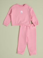 Buzo con Detalle en el Frente y Elástico en la Cintura