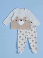 Conjunto con un Oso en el Pecho