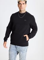 Polerón Tela Texturada con Bolsillos