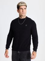 Sweater Tejido Jacquard Con Logo Couple