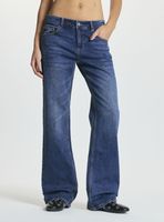 Jeans Wide Leg Tiro Bajo