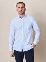 Camisa Manga Larga Poplin Algodón Cuadros