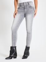 Jeans Push Up 3 Botones Basta Cortada