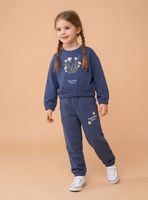 Pantalón de Buzo Mini Estampado Floral