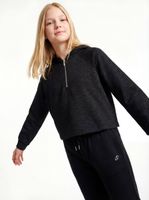 Polerón Capuchón Cropped Shiny