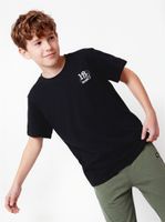 Polera Estampada en Pecho y Espalda Niño