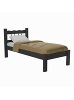 Cama Individual Infantil Be 90x94x195 cm Negro
