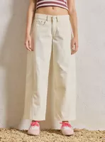 Jeans Balloon Cortes y Bolsillos Costados