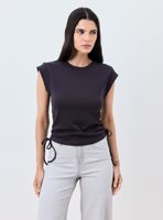 Polera Drapeado y Amarras Laterales