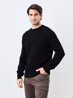 Sweater Crew Neck Texturado