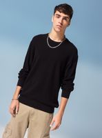 Sweater Slim Fit Waffle