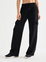 Pantalón Buzo Cargo Wide- Leg