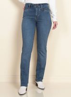 Jeans Tiro Alto Skinny Negro Wados