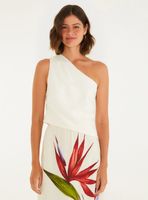 Blusa Escote Asimétrico