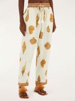 Pantalón Fluido Diseño Caracoles de Mar