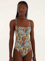 Traje de Baño Panal Diseño Floral