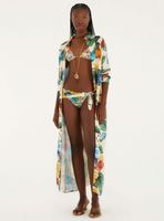 Kimono Largo Diseño Floral