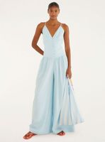 Enterito Palazzo con Detalle Frontal de Botones