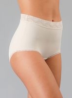 Tripack Calzón Alto Microfibra Encaje