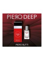 Set Perfume Piero Red Deep EDP Hombre 100 ml + Miniatura 30 ml