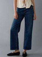 Jeans Ae Stovepipe Stretch Cintura Alta