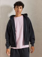 Polerón Capucha Rib Regular Fit