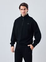 Polerón Algodón Con Cuello Alto