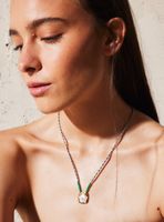 Collar Midi Placa Sol Tiare Colaboración María Pombo